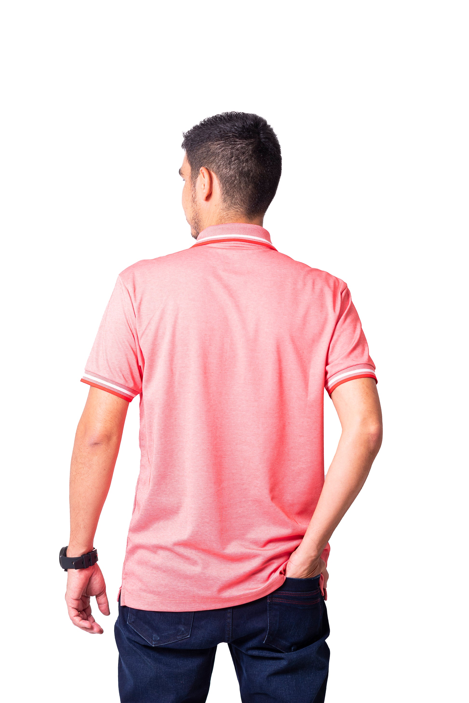 Polo de hombre 7731140100D1ROJO