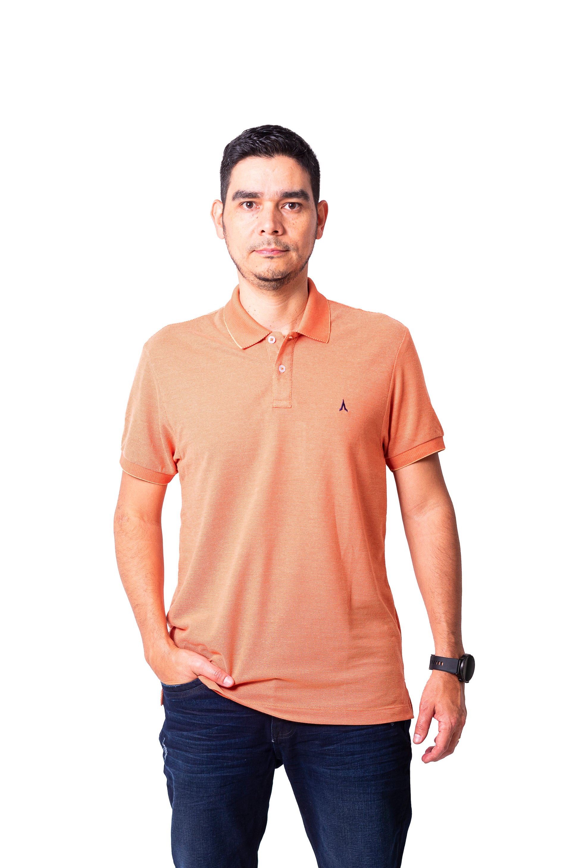 Polo de hombre 7731140100D2NARANJA