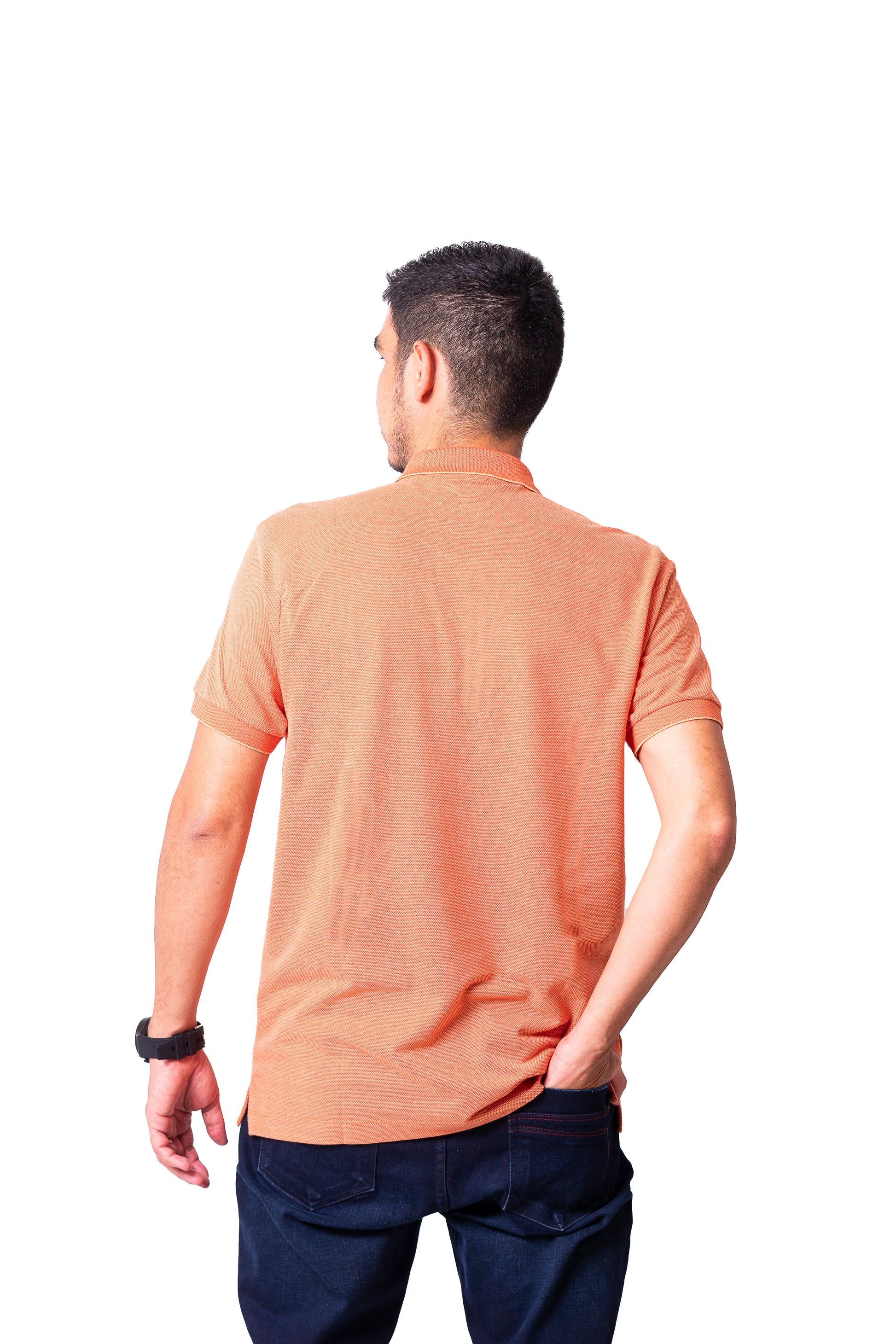 Polo de hombre 7731140100D2NARANJA