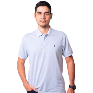 Polo de hombre 7731140100D2CELESTE