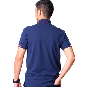 Polo de hombre 7731140100D3AZUL