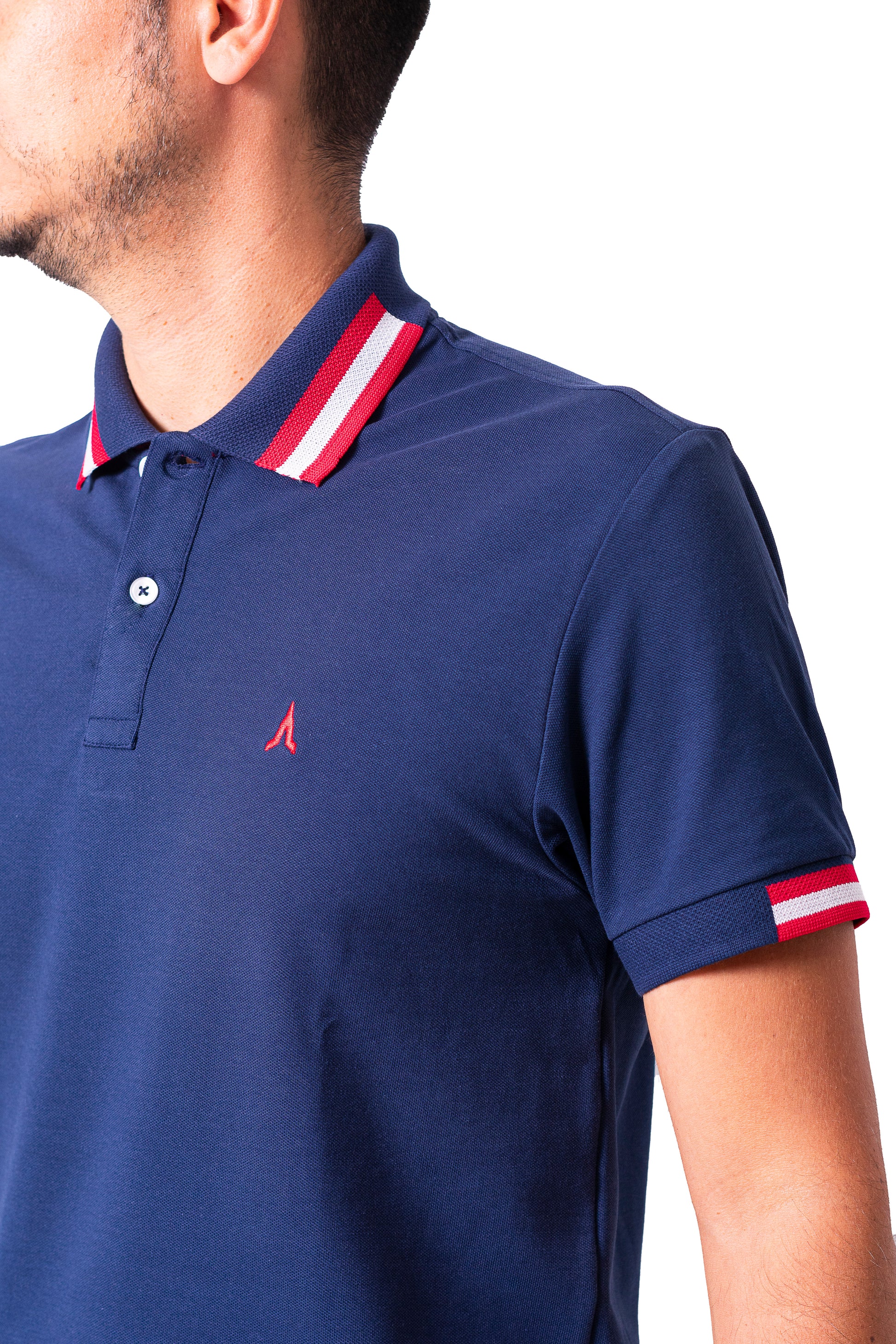 Polo de hombre 7731140100D3AZUL
