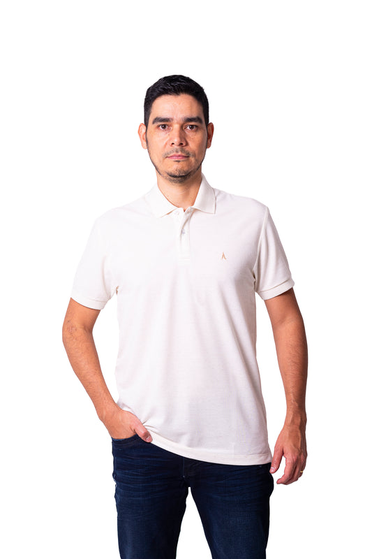 Polo de hombre 7731140100D2BLANCO
