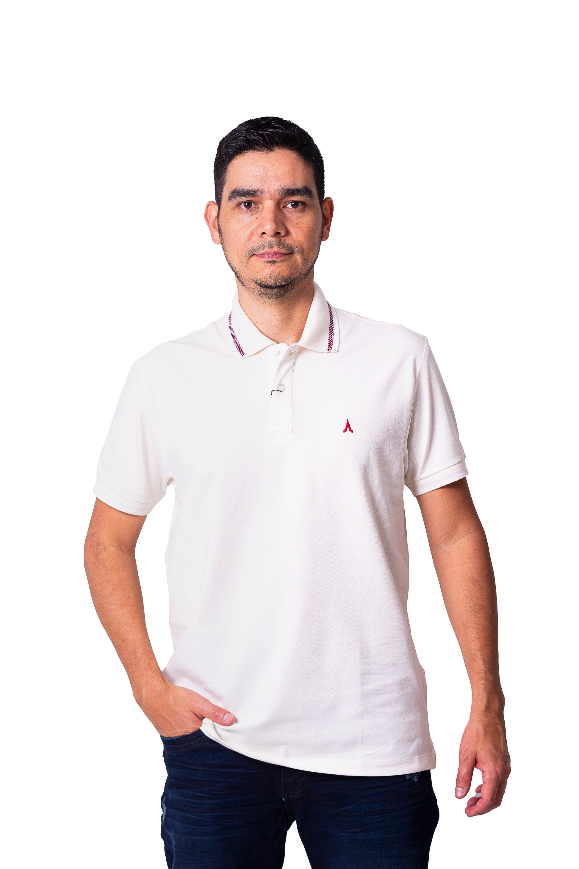 Polo de hombre 7731140100D3BEIGE