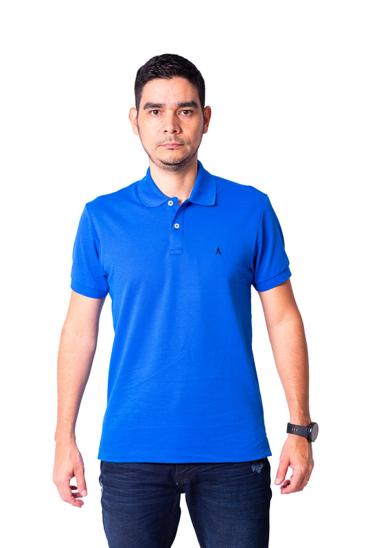 Polo de hombre 7731140100D2AZUL