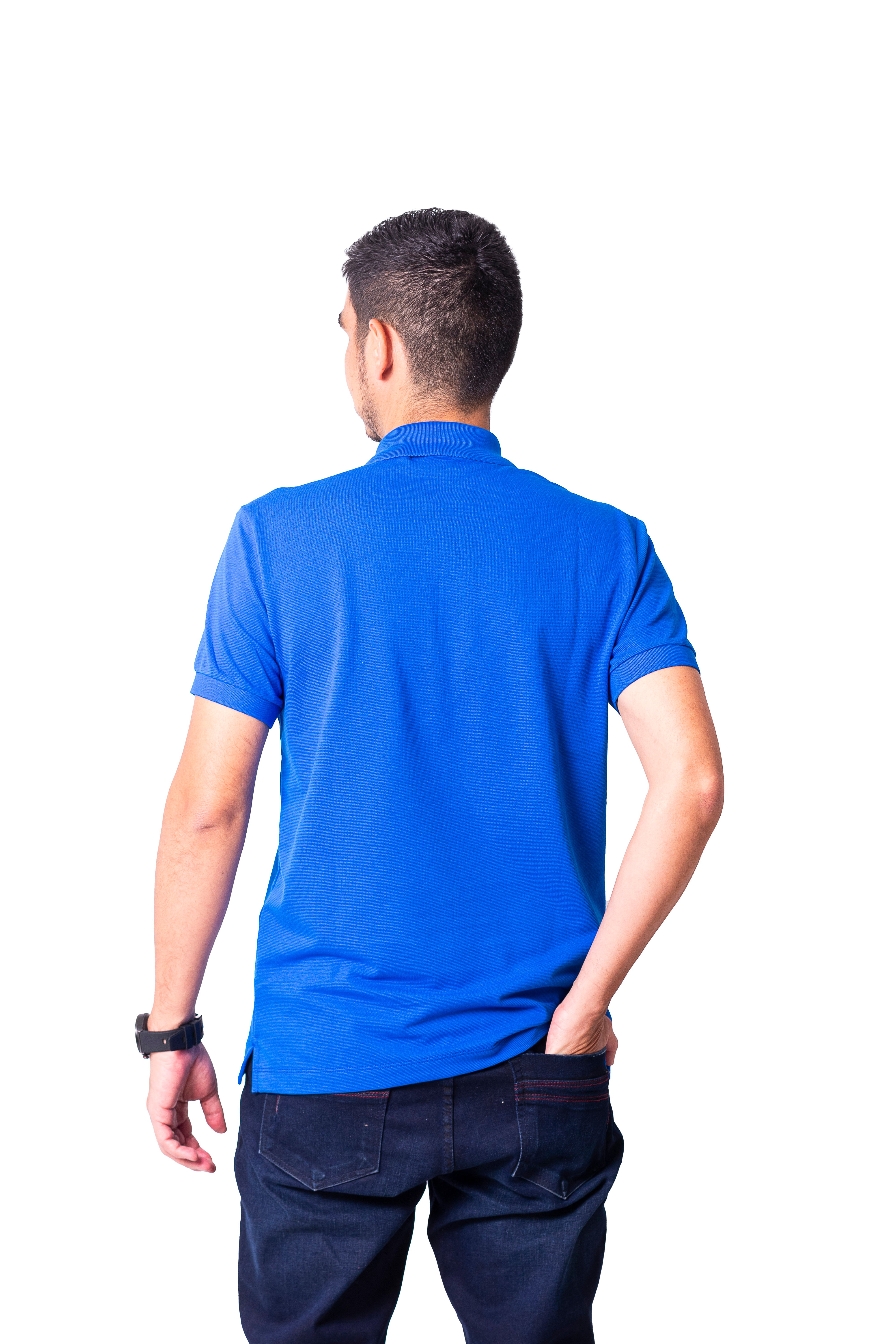 Polo de hombre 7731140100D2AZUL