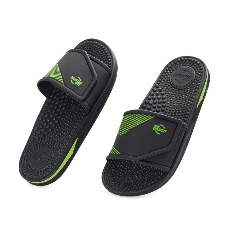 Sky Walk Sandalia Plana para Hombre 6631372254-120NEGRO
