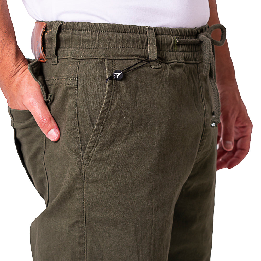 Pantalón cargo Regular Fit 7731431437-3VERDE